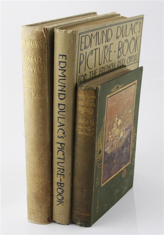 Dulac, Edmund (illustrator), 3 works - Rubaiyat of Omar Khayyam,